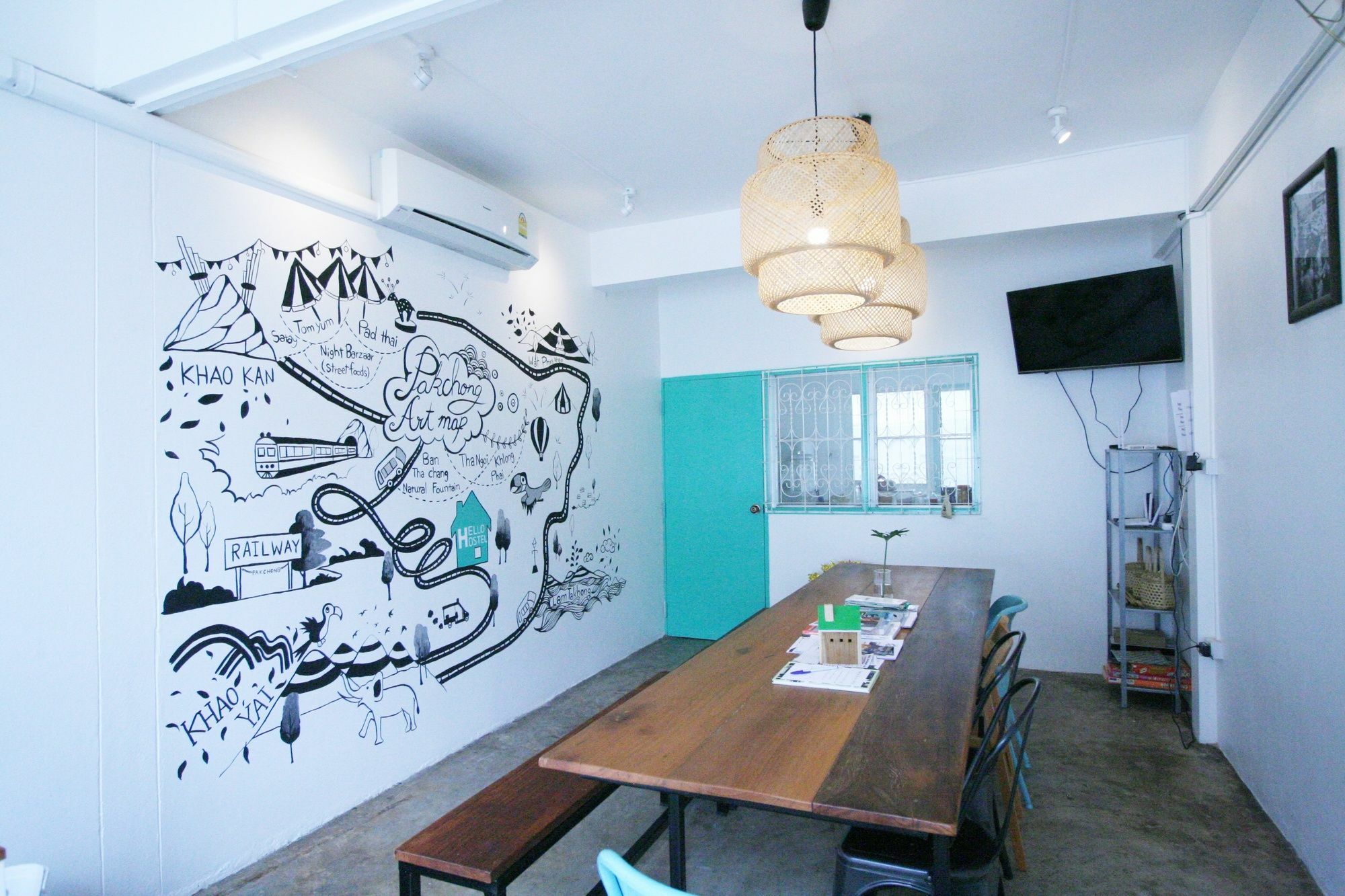 Hello Hostel Pak Chong Екстериор снимка